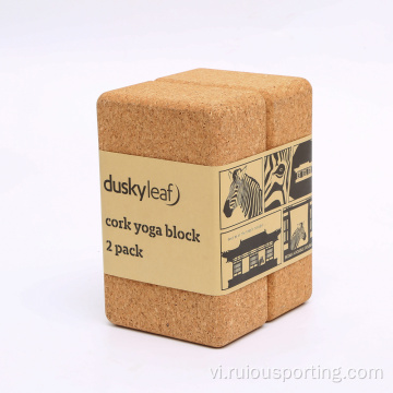 Tùy chỉnh 4*6*9 Cork Yoga Block 1000 mảnh